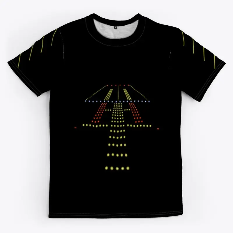 Swiss001 Runway At Night T-Shirt